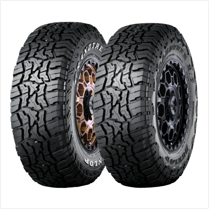 楽天市場】DUNLOP（ダンロップ） GRANDTREK RT01 サマータイヤ LT225 