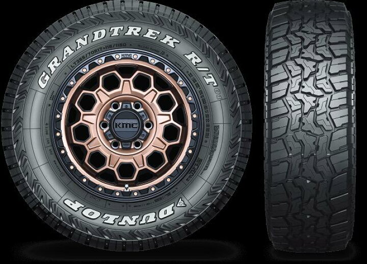 楽天市場】DUNLOP ダンロップ GRANDTREK RT01 LT265/65R18 117/114Q 4 