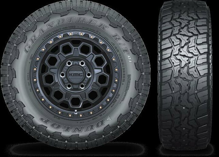 楽天市場】DUNLOP（ダンロップ） GRANDTREK RT01 サマータイヤ LT265 