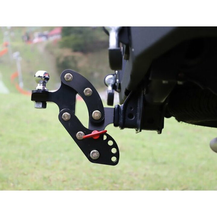 楽天市場】BULL HITCH アジャスト可能ヒッチマウント 覇王 黒 ブラック 