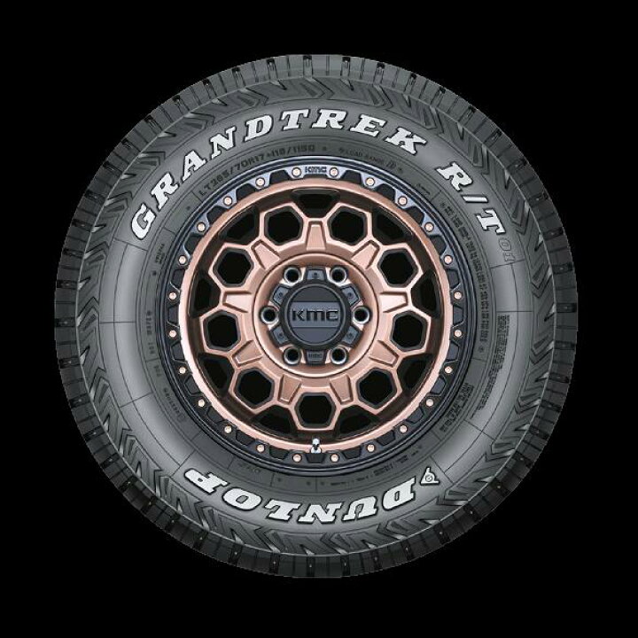楽天市場】DUNLOP（ダンロップ） GRANDTREK RT01 サマータイヤ LT225 
