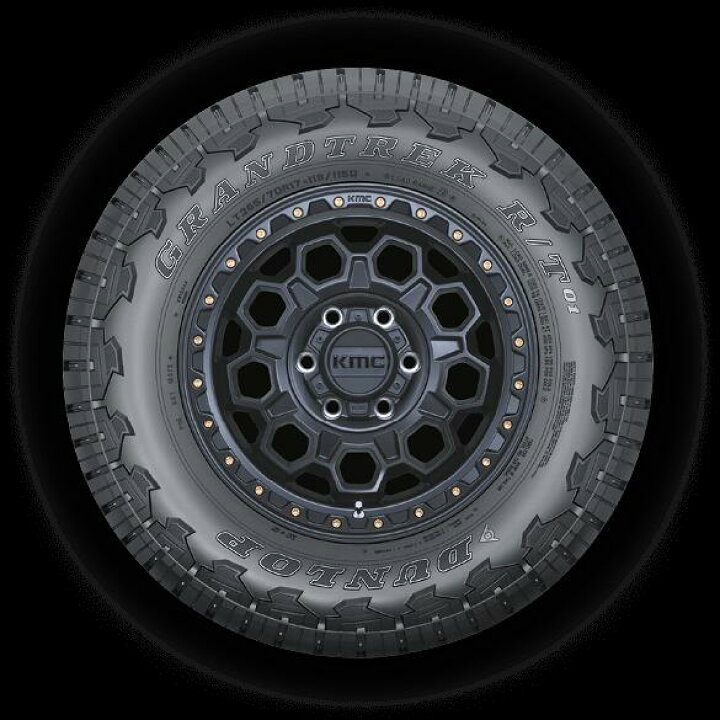 楽天市場】DUNLOP ダンロップ GRANDTREK RT01 LT265/65R18 117/114Q 4 