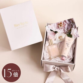 ＼マラソン限定★P15倍／ 【公式】＼LINE300円OFFクーポン☆／ ハンドクリーム & フレグランスオイル セット herlipto ギフトセット べたつかない 保湿 ギフト プレゼント 誕生日 ベタつかない 手荒れ 乾燥 ヌードパール 女性 美容 小嶋陽菜 こじはる ハーリップトゥ 母の日