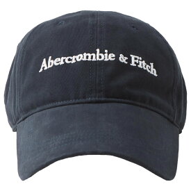 【並行輸入品】アバクロンビー&フィッチ キャップ ( 帽子 ) Abercrombie&Fitch Logo Baseball Hat (ネイビー) 【帽子 キャップ 】