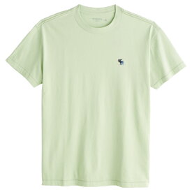 【並行輸入品】【メール便送料無料】アバクロンビー&フィッチ メンズ Tシャツ ( 半袖 ) Abercrombie&Fitch Signature Icon Essential Tee (グリーン) 【tシャツ tシャツ 】