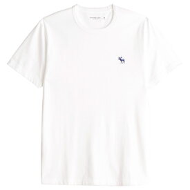 【並行輸入品】【メール便送料無料】アバクロンビー&フィッチ メンズ Tシャツ ( 半袖 ) Abercrombie&Fitch Elevated Icon Tee (ホワイト) 【tシャツ tシャツ 】