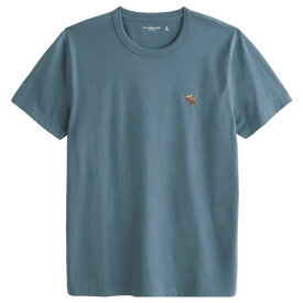 【並行輸入品】【メール便送料無料】アバクロンビー&フィッチ メンズ Tシャツ ( 半袖 ) Abercrombie&Fitch Signature Icon Tee (ティール) 【tシャツ tシャツ 】
