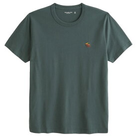 【並行輸入品】【メール便送料無料】アバクロンビー&フィッチ メンズ Tシャツ ( 半袖 ) Abercrombie&Fitch Signature Icon Tee (ダークグリーン) 【tシャツ tシャツ 】