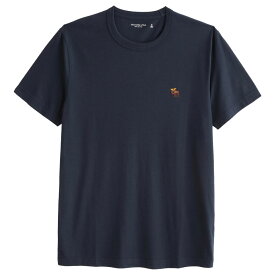 【並行輸入品】【メール便送料無料】アバクロンビー&フィッチ メンズ Tシャツ ( 半袖 ) Abercrombie&Fitch Signature Icon Tee (ネイビー) 【tシャツ tシャツ 】