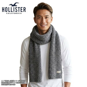 �y���s�A���i�z�y���[���֑��������z�z���X�^�[ �����Y �}�t���[ Hollister Knit Scarf (�_�[�N�O���[) �y �X�J�[�t �z
