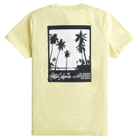 【並行輸入品】【メール便送料無料】ホリスター メンズ Tシャツ ( 太陽光で変色 / 半袖 ) Hollister UV Reactive Graphic Tee (イエロー) 【tシャツ tシャツ 】