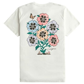 【並行輸入品】【メール便送料無料】ホリスター メンズ Tシャツ ( 半袖 ) Hollister Relaxed Floral Logo Graphic Tee (オフホワイト) 【両面プリント tシャツ tシャツ 】