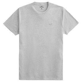 【並行輸入品】【メール便送料無料】ホリスター メンズ Tシャツ ( 半袖 ) Hollister Icon Crew T-Shirt (ヘザーグレー) 【tシャツ tシャツ 】