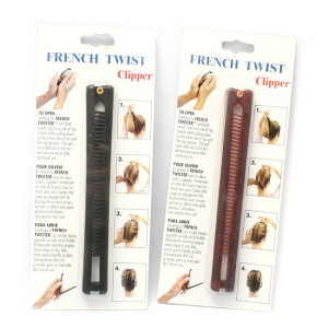 �R�[�� �t�����`�c�C�X�g �N���b�p�[ HR-J50 �܂Ƃߔ� �� FRENCH TWIST CLIPPER�@�ȒP�w�A�A�����W