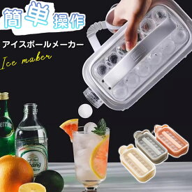 2点目500円OFF！アイスボールメーカー 球形氷型 シリコン製 製氷器 密閉容器 保存ケース ウイスキー用 おしゃれ 食品級素材 冷凍庫対応