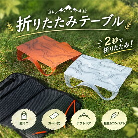 アウトドアテーブル 折りたたみ ミニ 軽量 コンパクト ソロキャンプ ローテーブル アルミ 登山 ツーリング ピクニック バーベキュー 収納袋
