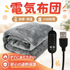 USB 電気毛布 ブランケット 一人用 寮 オフィス パソコン 在宅 節電 低電圧 もこもこ かけ 腰掛け 保温 冬 ヒーター
