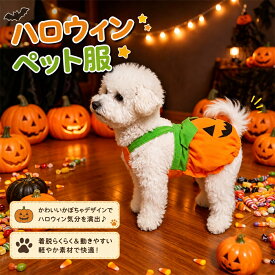 ハロウィン ペット 仮装 かぼちゃ ドレス 犬 猫 小型犬 コスチューム パンプキン 着ぐるみ 服 秋 衣装 ワンピース