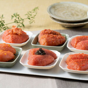 【博多ひろしょう】 食べきりめんたいこ6種セット お土産 プレゼント 手土産 土産 お返し 差し入れ ギフト 御礼 手土産 お配り 詰合せ