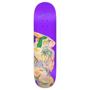 UNITY ���j�e�B HANDS TEAM 8.5�C���` SKATEBOARD �X�P�[�g�{�[�h �X�P�{�[ �f�b�L [�Z]