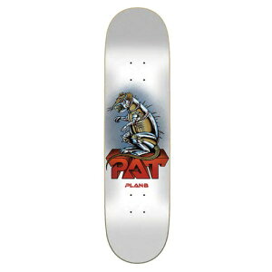 PLAN B �v�����r�[ RAT WHITE PAT DUFFY 8�C���` SKATEBOARD �X�P�[�g�{�[�h �X�P�{�[ �f�b�L [�Z]