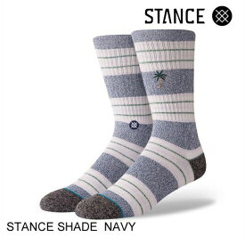 STANCE スタンス SHADE NAVY スケート・メンズ・靴下・ソックス 60