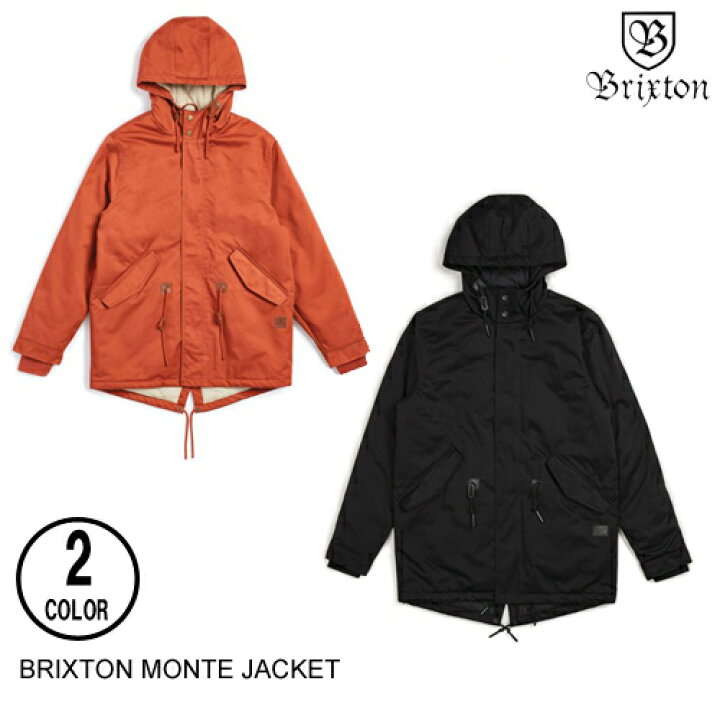 楽天市場】BRIXTON ブリクストン MONTE JACKET 2色 XS-L ジャケット 
