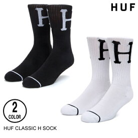 HUF ハフ CLASSIC H CREW SOCKS【2色】 靴下・ソックス 日本代理店正規品 [セ]