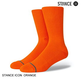 STANCE スタンス ICON ORANGE スケート・メンズ・靴下・ソックス