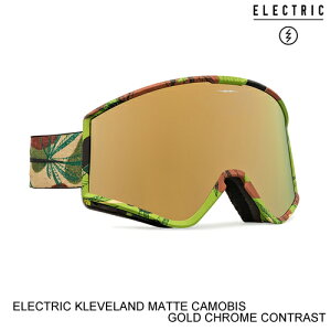 ELECTRIC GNgbNS[O WptBbg KLEVELAND MATTE CAMOBIS GOLD CHROME Xm[{[h S[O {K̔㗝XKi 60