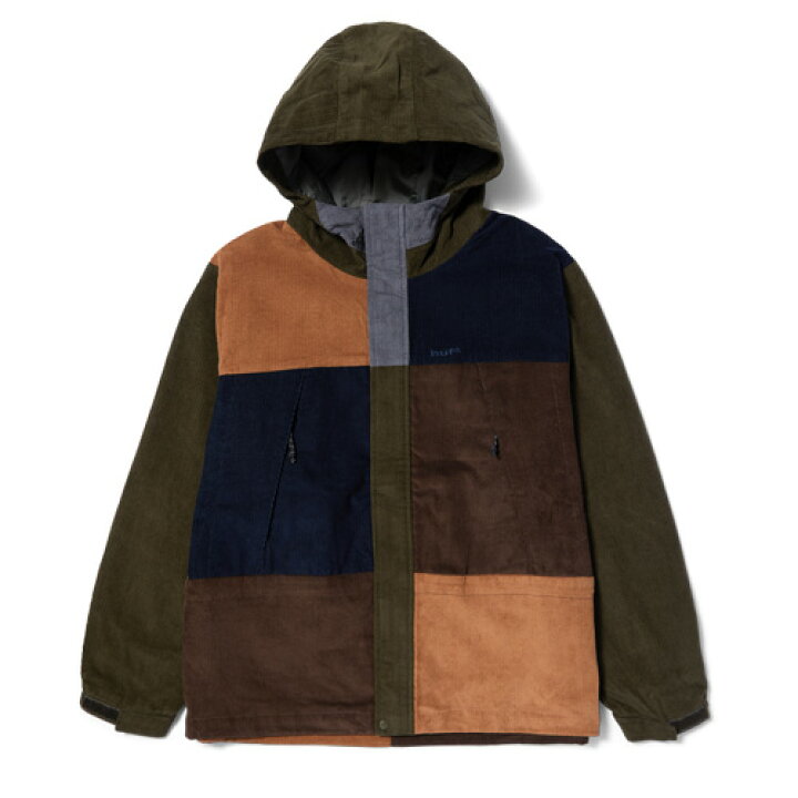 楽天市場】HUF ハフ CONTRAST CORD MOUNTAIN JACKET 2色 M-L 日本代理 