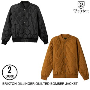 BRIXTON uNXg DILLINGER QUILTED BOMBER JACKET 2F M-XL WPbg {㗝XKi