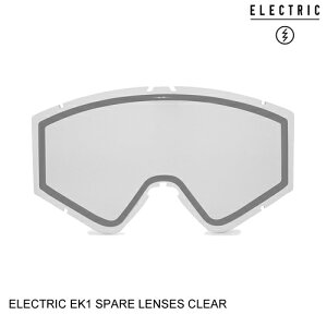 ELECTRIC GNgbNS[O WptBbg EK1 SPARE LENSES CLEAR Xm[{[h S[O XyAY {㗝XKi Z