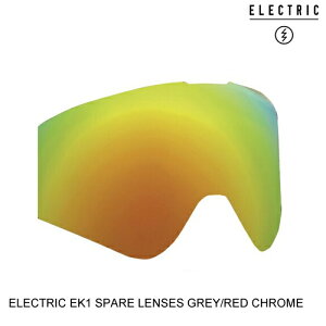 ELECTRIC GNgbNS[O WptBbg EK1 SPARE LENSES RED/GOLD CHROME Xm[{[h S[O XyAY {㗝XKi Z