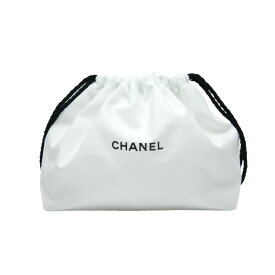 正規品 CHANEL /シャネル ロゴ入 オリジナル ポーチ 巾着型ポーチ ノベルティ 化粧ポーチ コスメポーチ