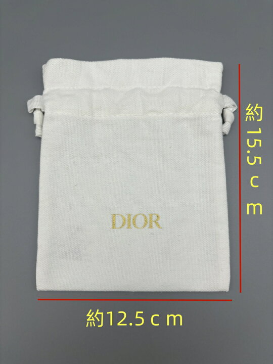 クリスチャンディオール 正規品 Dior ディオール ノベルティ 巾着袋 ポーチ オリジナル巾着ポーチ アカネSHOP店