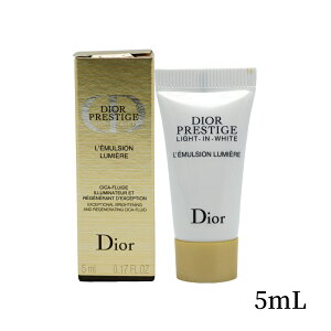 Christian Dior �N���X�`���� �f�B�I�[�� / Dior �v���X�e�[�W �z���C�g �����N�� �G�}���W���� ���~�G�[�� ���t 5ml �������T�C�Y ���K�i������ �~�j�T�C�Y �g�їp