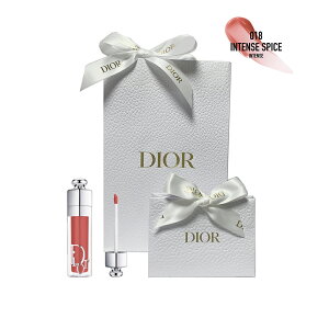 国内正規品 クリスチャンディオール ディオール アディクト リップマキシマイザー # 018 インテンス スパイス ギフトセット ラッピング 済み