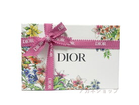 ディオール Dior バレンタイン 2023 ギフト ボックス 小サイズ 花柄 ラッピング 箱 ピンク リボン ペーパークッション付き 母の日