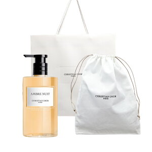 【国内正規品】 DIOR メゾン クリスチャン ディオール アンブル ニュイ リキッド ソープ (ハンド&ボディ ソープ) 350ml ギフト ショッパー付き 巾着袋付き  母の日 プレゼント ギフト