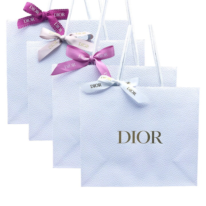 楽天市場】クリスチャンディオール Dior ディオール ペーパーバッグ ディオール ショッパー紙袋リポン付き小サイズ100枚
