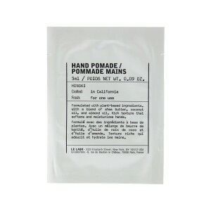 yKizLE LABO  { nh |}[h qmL nhN[ 3mL HAND POMADE HINOKI ~jTCY gїp TCY