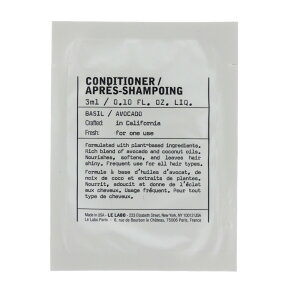 LE LABO �����{ �R���f�B�V���i�[ �o�W�� CONDITIONER HINOKI �~�j�T�C�Y 3ml �g�їp �T���v�� ������