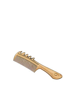 【国内正規品】 LOVECHROME/ラブクロム (R)K24GP スカルプカッサ ゴールド ヘアコーム