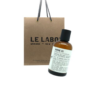 Le Labo �� ���{ BODY OIL (�{�f�B �I�C��) ROSE 31 (���[�Y 31) 120mL �V���b�p�[�t�� �v���[���g�@�M�t�g ���ܕt��