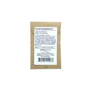 �������T�C�Y ���� ���K�i �� ���{ �iLe labo�jFLEUR D'ORANGER 27 (�t���[�� �h�����W�F 27) 0.75ml/ �I�[�h�p���t�@�� ���� eau de parfum �~�j�T�C�Y �g�їp