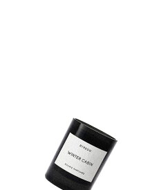 2025/10/23 発売 バイレード（BYREDO） ウインターキャビン　フレグランスキャンドル 240g／キャンドル