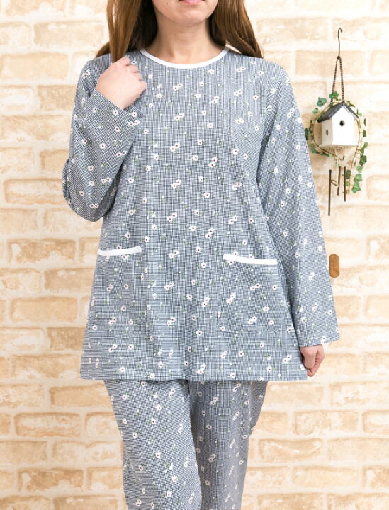 楽天市場 肌に優しい綿100 パジャマ レディース やや薄い天竺ギンガムフラワー 春秋向き ナイトウェア ルームウェア 部屋着 Llサイズ Sale レディース 部屋着の時間 楽天市場 肌に優しい綿100 パジャマ レディース やや薄い天竺ギンガムフラワー 春秋向き ナイトウェア ルームウェア 部屋着 Llサイズ Sale レディース 部屋着の時間