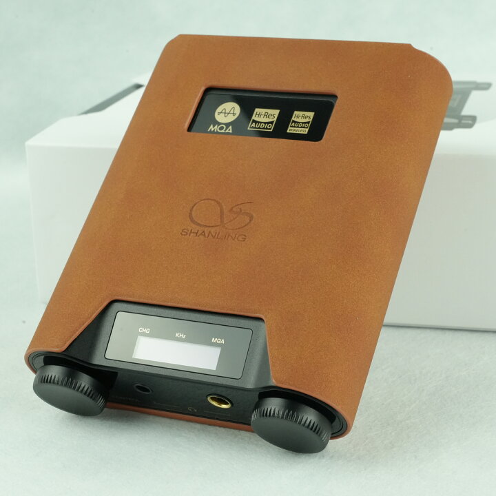 楽天市場】Shanling シャンリン H5 専用レザーケース ブラウン 