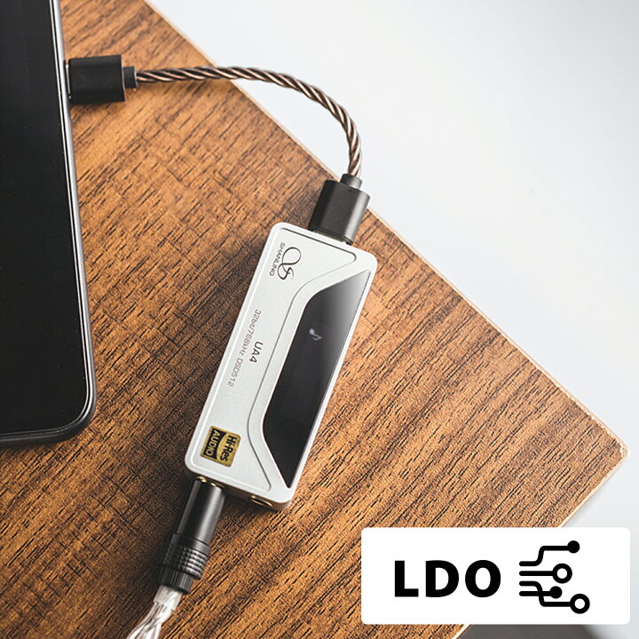 SHANLING UA6 Silver ポータブル ヘッドホンアンプ DAC Type-C USB-C 